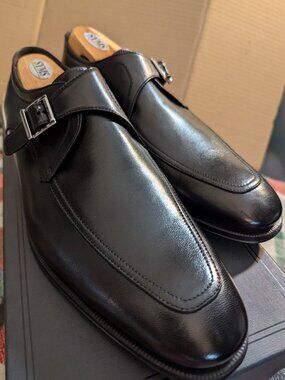 MONTE ROSSO Men's Strap Shoes Size 9.5